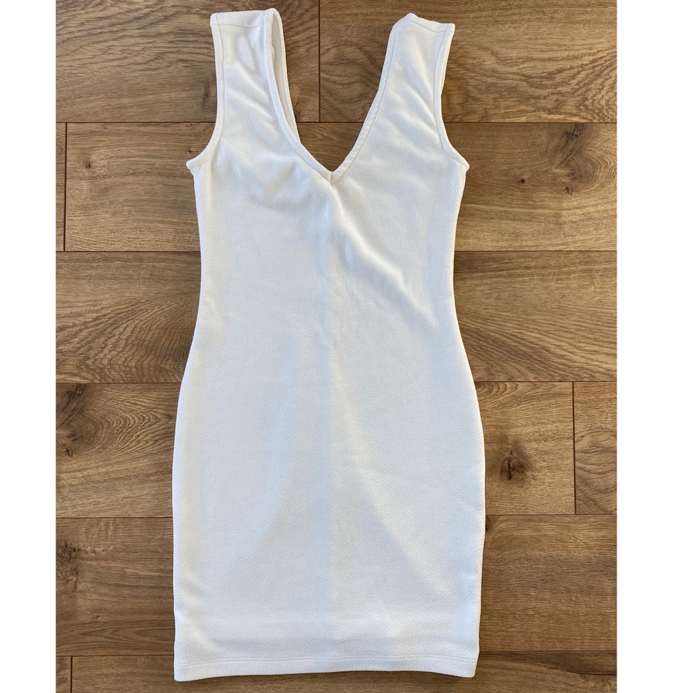 White tight dress
